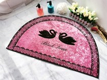 Artai (Manwen)semi-circle-foundation Black Swan (Gold diamond velvet mat) two sets of 50*80cm*2