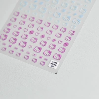 245#Голубой розовый кот [тонкий жесткий]