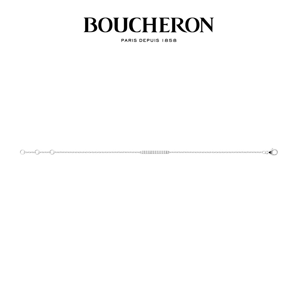 天猫首发】BOUCHERON/宝诗龙Quatre Grosgrain罗缎手链18K白金，boucheron价格真的值吗？_化妆品_淘宝美妆网