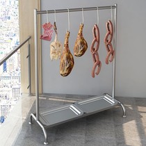 Hanging the sausage rack household balcony stainless steel hanging outdoor Ham rak duck air drying drying frame