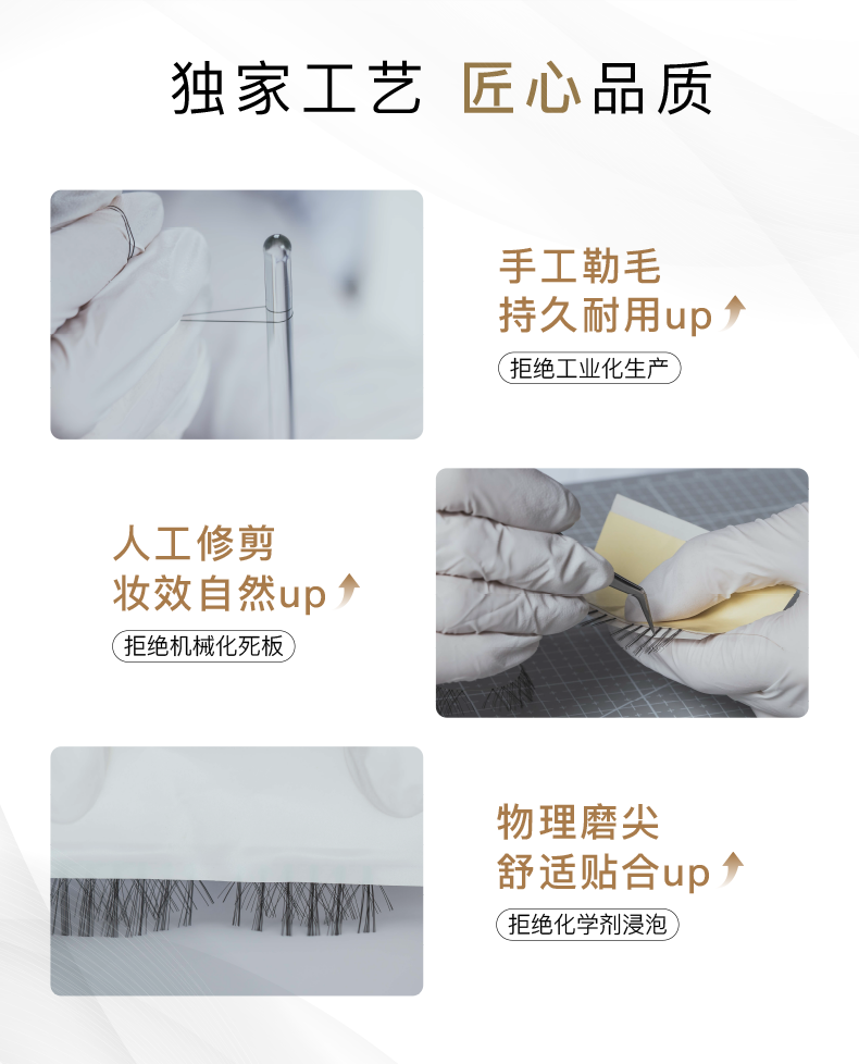 【中國直郵】 悅瞳 新品上市 軟磁吸假睫毛 自然模擬免膠 水光黑-精緻女團睫 附贈睫毛定型凝露2g 【經典白盒款 便捷一體盒]