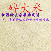 Rice fed chicken broken rice low price small broken rice goose dog crushed raw material fishing bait to feed duck