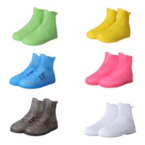 Silicone shoe cover rainproof shoes cover waterproof rainy sky coat thickening anti-slip wear and wear sky wear sky socket for men and women