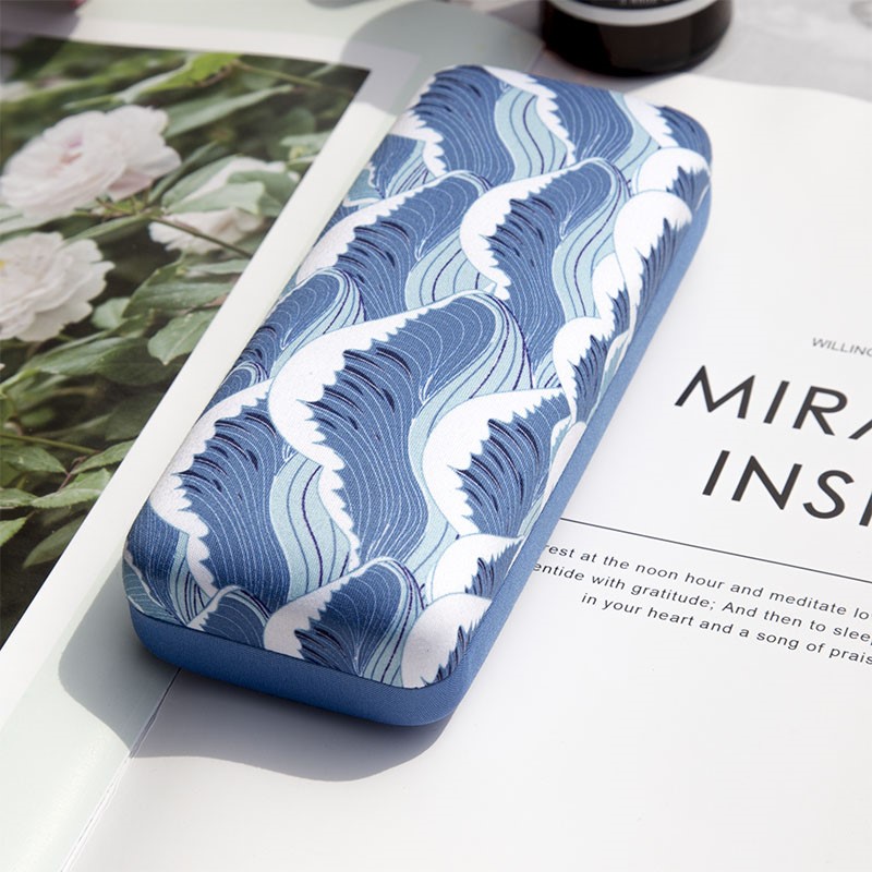 High face value glasses box children male and female portable mini anti-pressure and anti-fall myopia sun glasses containing box personality brief