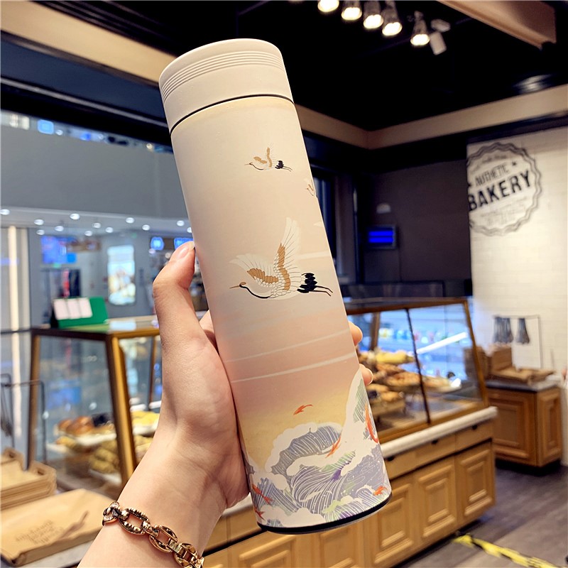 Couple mug Nordic style insulated cups a couple of cute girls water glasses high face value creative home summer