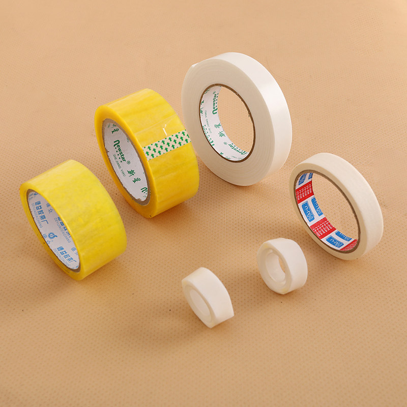 Transparent tape, sticky hook, masking paper, balloon glue, wedding room decoration, special super sticky double-sided glue point, no trace glue point