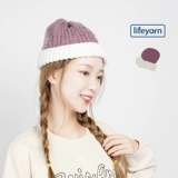 Lifeyarn Новая сладкая чайная шляпа плетение шляпы ручной работы ручной работы с ткацкой шерстяной шляпой теплое и устранение против учебного пособия