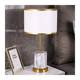 Nordic light luxury bedside lamp bedroom modern simple touch model room breastfeeding table lamp warm and romantic living room study