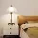 Modern Minimalist Dimmable Bedroom Table Lamp Bedside Lamp Nordic Light Luxury Decoration Wedding Master Bedroom Touch Glass