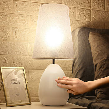 Bedroom Lamp, Main Bedroom Modern Minimalist Cozy American-Style Living Room Touch-Sensitive Adjustable Light