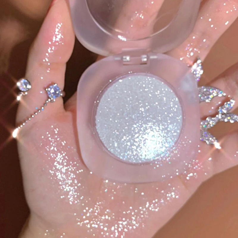 Eye mashed potato fairy diamond high-gloss repair plate natural three-dimensional gel cream fine pearly glitter face brightening