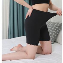 Curl size safety pants plus fat anti-light no female insurance leggings fat mm high waist vertical bar summer 200kg