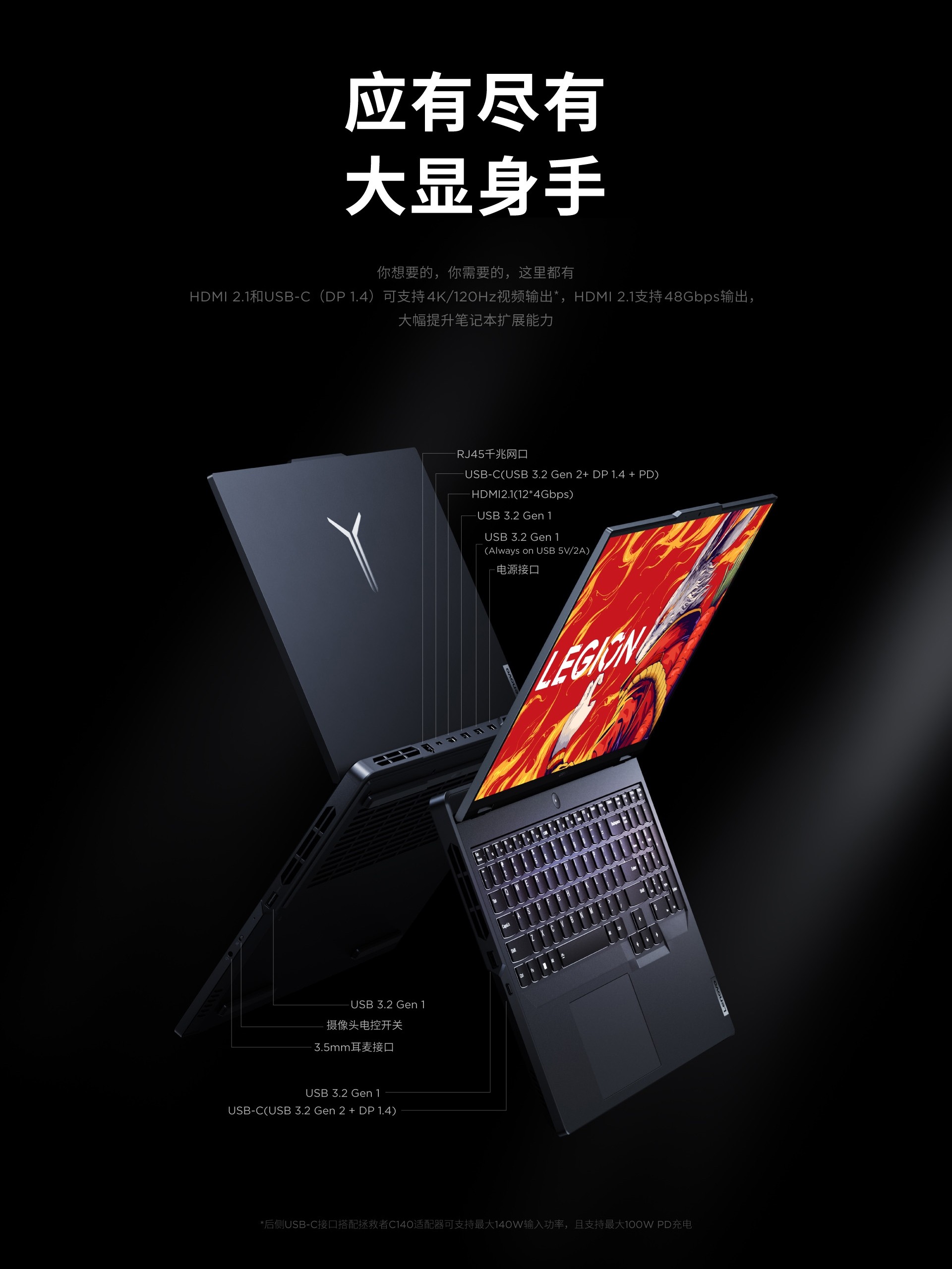 Lenovo Savior Y7000P R7000P R9000P Y9000P 24 Models of E-Sports Gaming Laptops