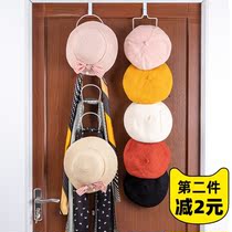 Hat shelf hanging wall hook storage rack multi-purpose clothes adhesive hook dormitory storage artifact hat rack