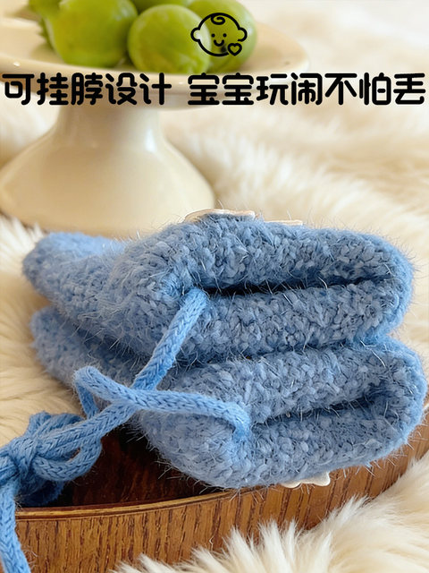 Baby Gloves Winter Children's Warm Fleece-Lined Mittens for 2-Year-Old Boys and Girls Infant Toddler Winter Knit