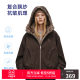 RASS basic mountain sculpture hooded terry cotton jacket, trendy brand winter new cold-resistant and warm zipper cotton jacket RASS basic mountain sculpture hooded terry cotton jacket, trendy brand winter new cold-resistant and warm zipper cotton jacket