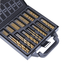 High Speed Steel Mini Straight Twist Drill Micro Small Drill Bead Amber Olive Core Punched Electric Drill Set