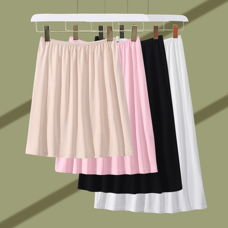 Ice Filament Anti-Static Line Shirt Black Modale Half-Walking Anti-Disposal Spring