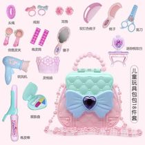 Bag handbag Handbag Plastic Comb Children Gift Girl Toy Fashion Princess Skew Satchel Korean version toy small