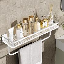 Acrylic bathroom storage rack towel rack bathroom hand washing sink cosmetics wall-mounted storage rack no punching