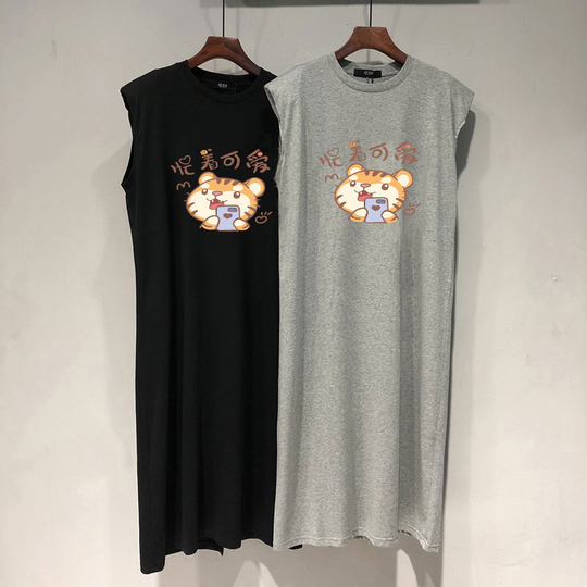 Maternity Dress, Summer Dress, Korean Style, Pure Cotton, Thin Vest Dress, Summer Sweet Elegant, Sleeveless Long Dress, Summer Style