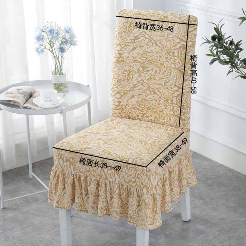 chair cover universal backrest cover stool seat cloth art home dining chair cushion cover table cover elastic even body