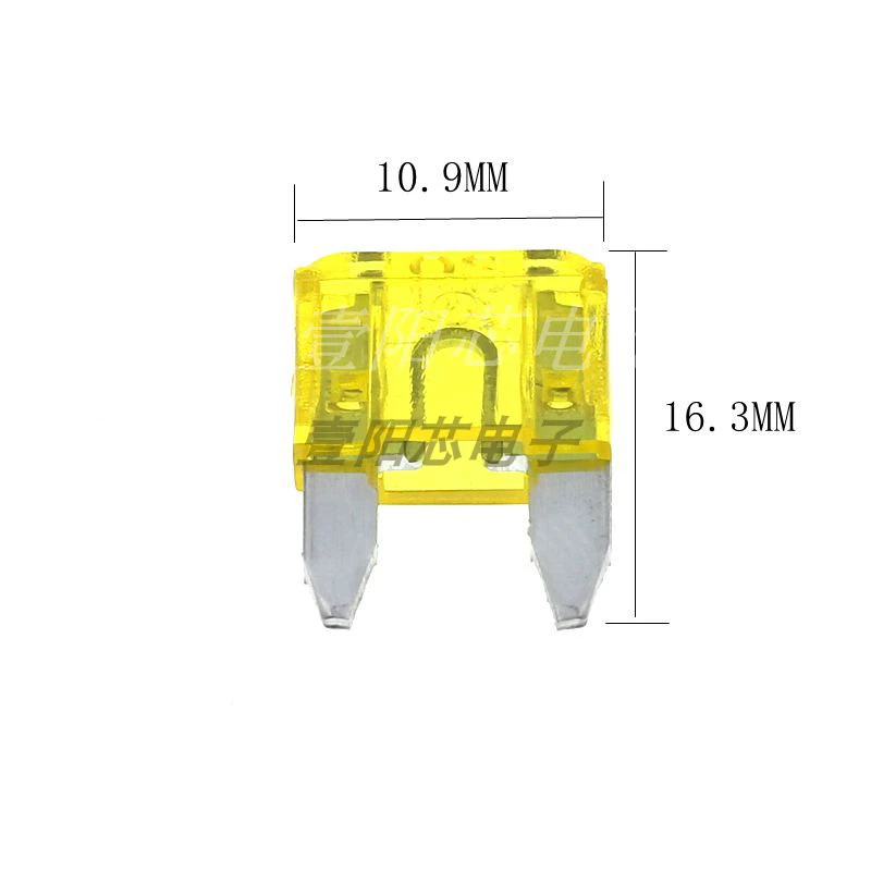 Cầu chì ô tô nhỏ một mảnh bảo hiểm đèn xenon chèn ổ cắm hàn bảng mạch PCB 10A