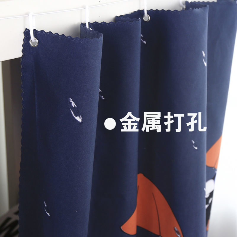 Fully enclosed shading integrated student dorm laying curtain cloth on top and down of the student dorm