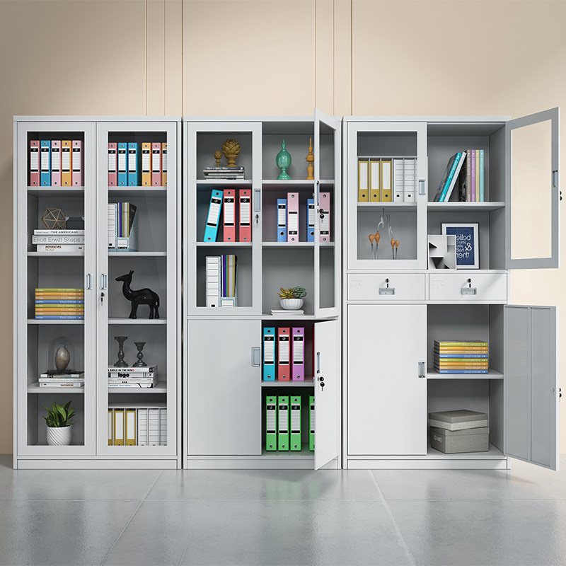 Steel office file cabinet data cabinet financial iron cabinet file voucher cabinet iron cabinet with lock low cabinet storage cabinet