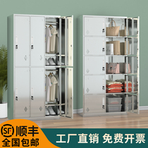 Stainless steel locker employee locker food factory sterile shoe cabinet cafeteria cabinet multiple door tableware dishes dishwasher dishes