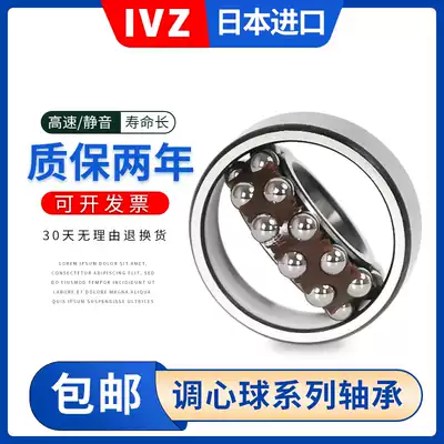 Japan imported IVZ double row self-aligning ball bearing 1306 1307 1308 1309 1310 1311 ATN K