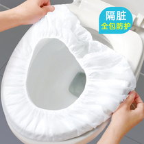 100 pieces of disposable toilet pad cushion paper travel portable thickened non-woven maternity toilet toilet cover summer