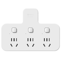 Bull Socket Converter Panel Porus Position Socket One-To-Three Multifunction Plug-in-Line