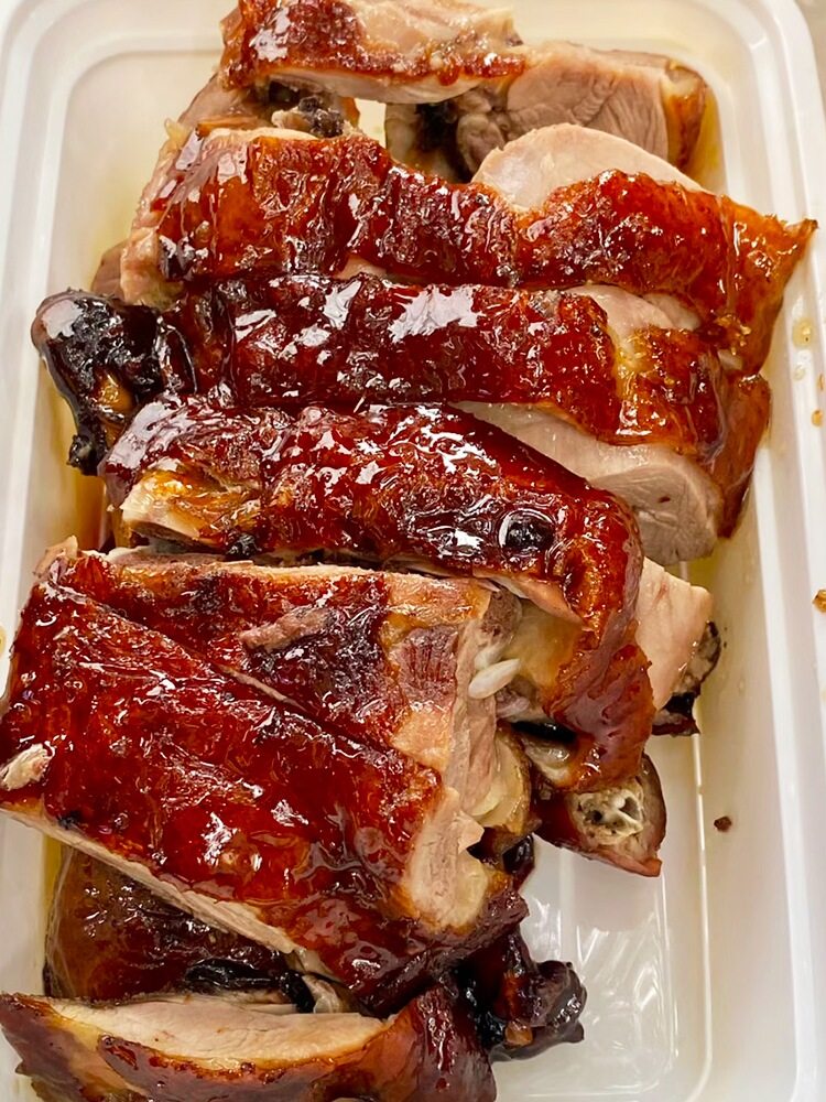 Leshan Zhao Duck Sweet Skin Duck Physical Store Straight Hair Oily Duck Vacuum Packaging Big Buddha Travel Specialty Gift Box