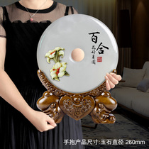 Jade Safe Button to Swing Piece Personality Custom Company Gift New House Jo Relocation Home Living Room Wine Cabinet Decorations