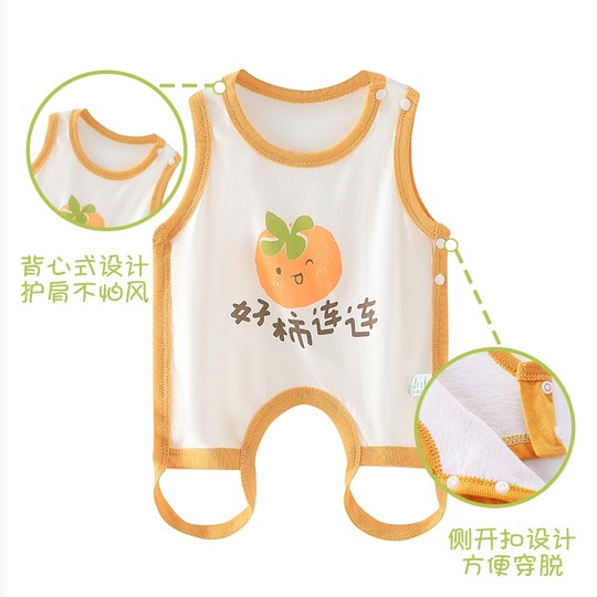 Baby Bellyband, Summer Thin Style, Infant Belly Protection, Pure Cotton for Boys, Newborn Children's Sleeping Leg-Covering Clothing