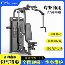 New arrival Straight Arm Chest Clamping Anti-flying Bird Trainer Butterfly Machine Sitting Posture Push Chest Commercial Fitness Equipment Gym Equipment