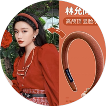 Hair Stirrup High Level Sensation Wash Face Special Anti-Slip Head Stirrup High Cranial Top Sponge Hair Bale Red Display Face Small Hairpin Headwear