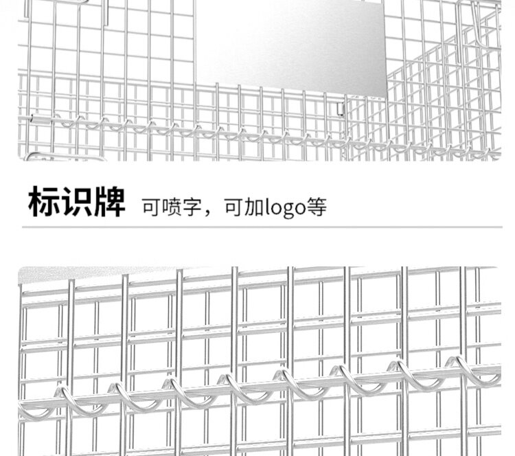 Хранение клетке 工厂折叠式仓储笼铁框玉米冷藏库堆垛货架快递汽车配件分拣周转箱筐