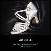 Обычная модель \ Moonlight White \ Five Edge/Horseshoe и 7,5 см подарка Dance Bag+Foot Patch