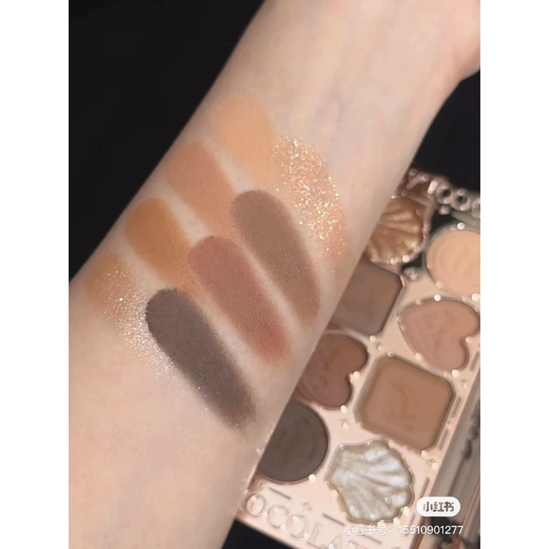 Acrylic matte universal eyeshadow palette, for every day