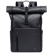 Polo backpack mens outdoor waterproof large capacity lightweight backpack business trip 17 3-inch expansion computer bag