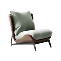 Коричневый и светло -зеленый