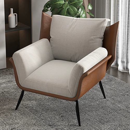 Современный и минималистичный дизайнерский крутящийся универсальный диван для отдыха