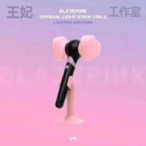 BLACKPINK official with the 2 generation of powder and ink rod supporting lamp hammer hammer lamp fluorescent stick small card