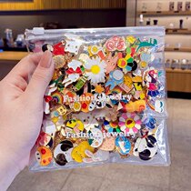 Brooch female ins trendy pin personality cute Japanese small cute cartoon badge simple anti-light buckle accessories