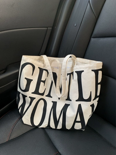 Шоппер, вместительная и большая сумка на одно плечо, Таиланд