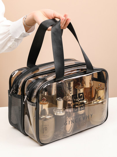 日本洗漱包防水干湿分离旅行收纳化妆包女2025新款高端便携大容量