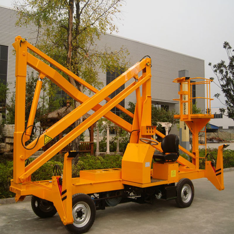 Manufacturer Direct Sales Qu Arm Lift Bridge Repair Street Lamp Monitoring Installation Electric Rotary Aerial Work Den High Car