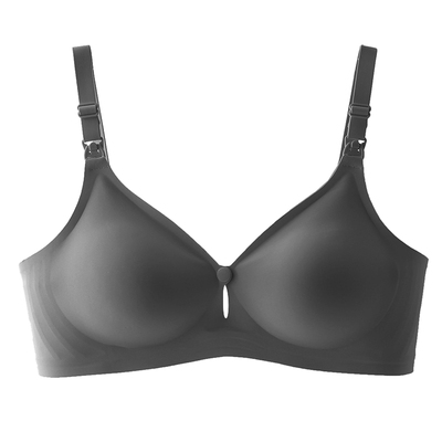 Sohiwoo Maternity Breastfeeding Underwear Autumn Push up and Anti-Sagging Bra Breastfeeding Special Pregnancy Plus Size — 3